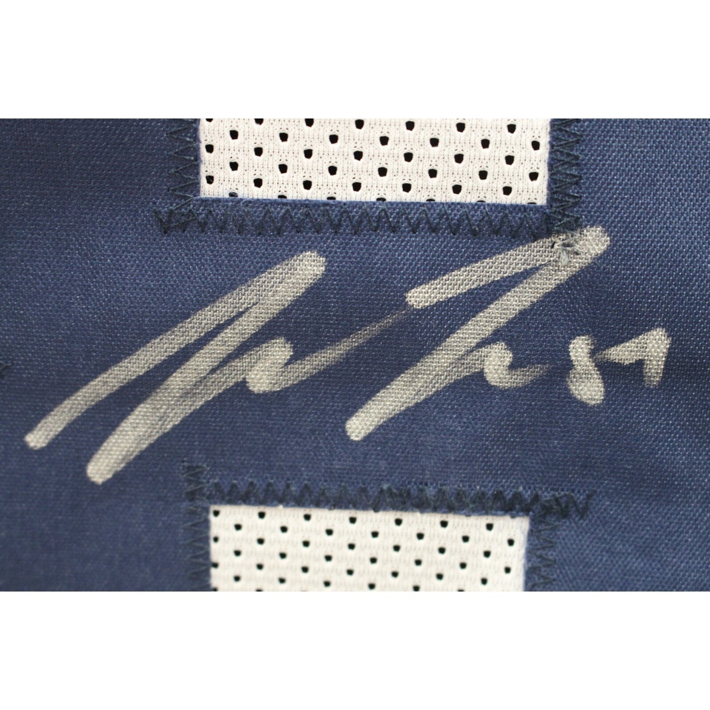 Pat Freiermuth Signed White College Style Custom Football Jersey (BAS)