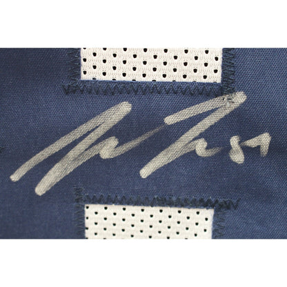 Pat Freiermuth Signed White College Style Custom Football Jersey (BAS)