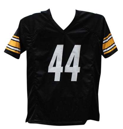 Derek Watt Signed Black Pro Style Custom Football Jersey