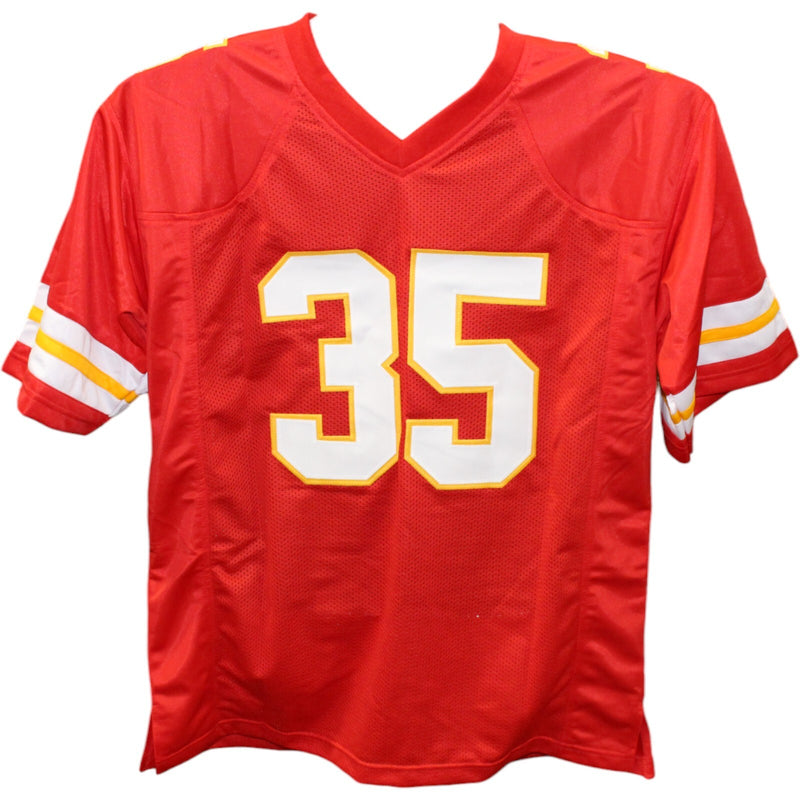 Christian Okoye Autographed Kansas City Chiefs Pro Style Jersey
