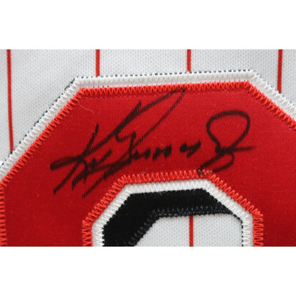 Ken Griffey Jr. Signed Cincinnati Reds Russell Athletic Sleeveless Jersey
