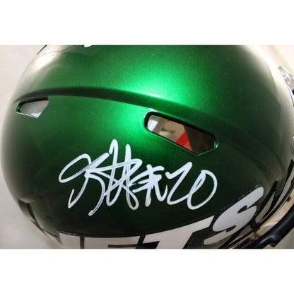 Breece Hall Signed New York Jets Throwback Proline Helmet