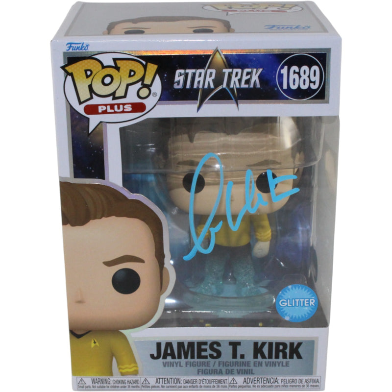 William Shatner Signed Star Trek Captain Kirk Glitter Funko Pop! #1689