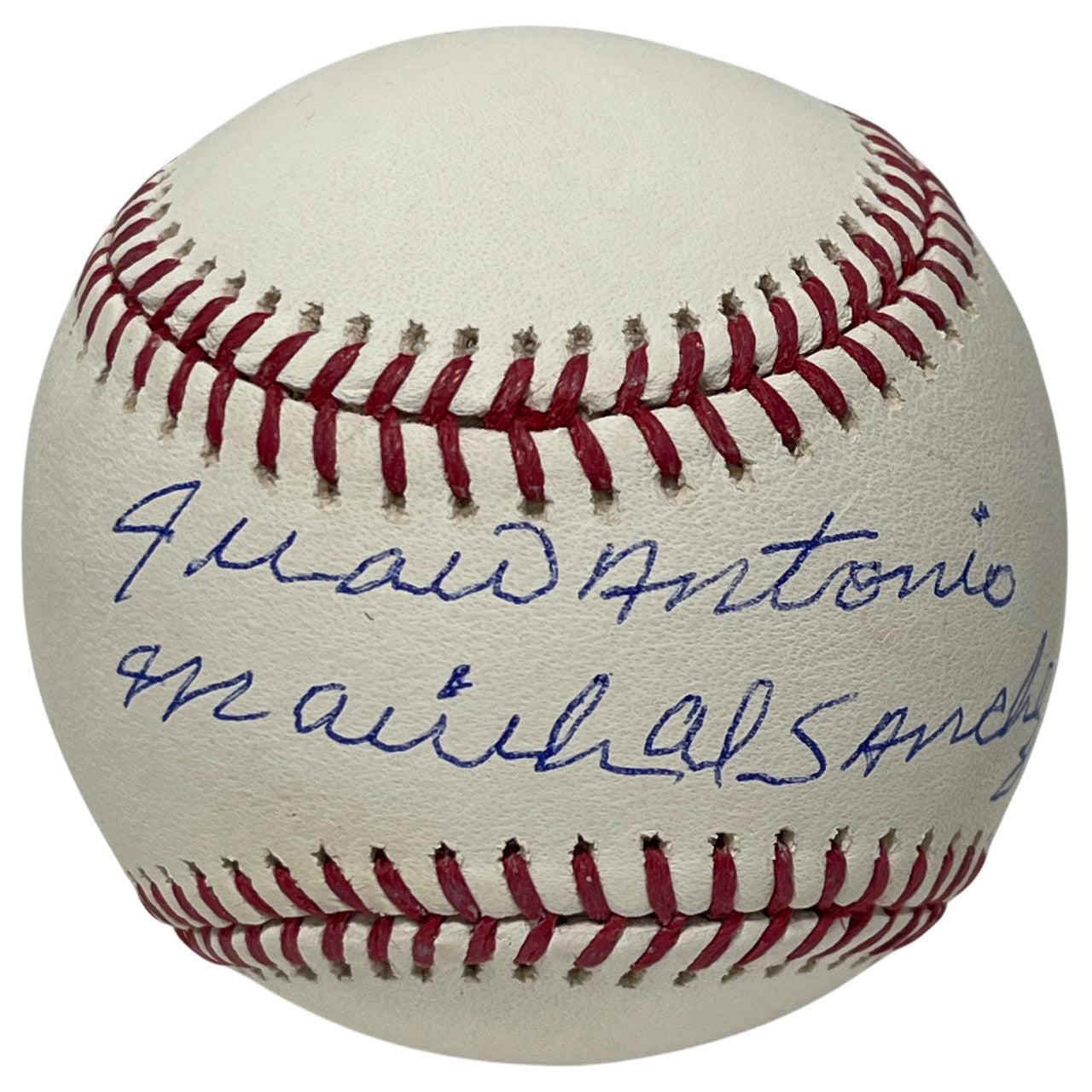 Juan Marichal Full Name Signed Rawlings Official Major League Baseball BAS