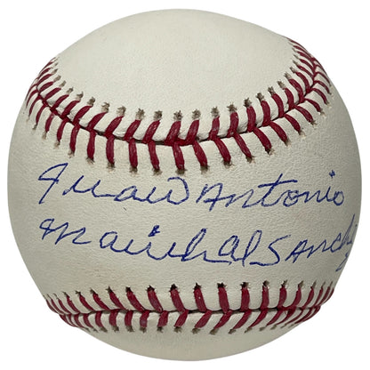 Juan Marichal Full Name Signed Rawlings Official Major League Baseball BAS