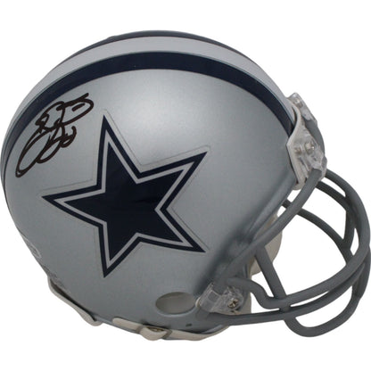 Emmitt Smith Autographed Dallas Cowboys VSR4 Mini Helmet