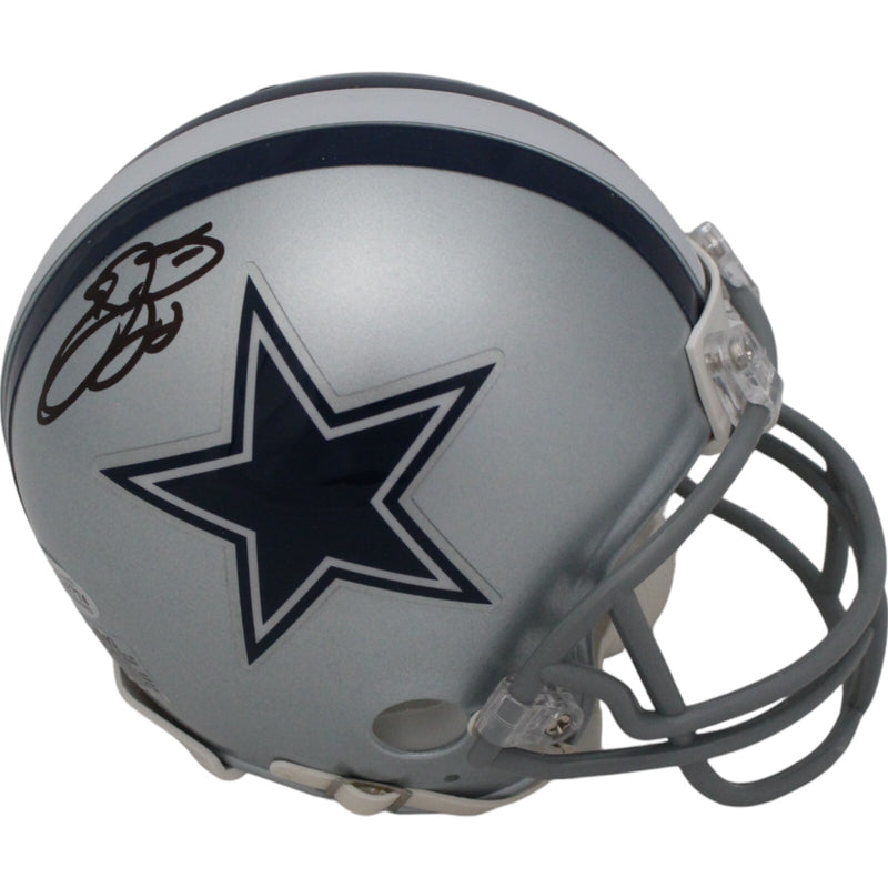 Emmitt Smith Autographed Dallas Cowboys VSR4 Mini Helmet