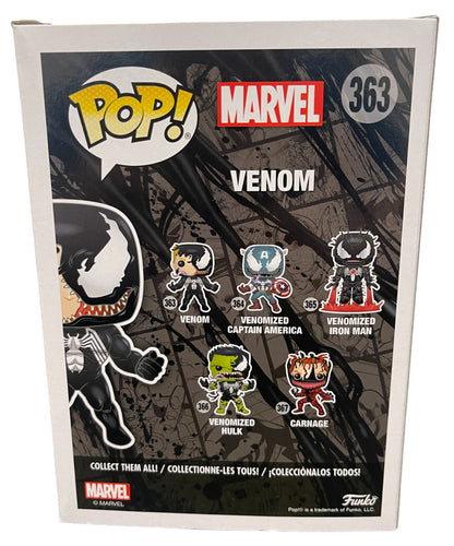 Tom Hardy & Sam De La Rosa Signed Venom Funko Pop #363 (COA)