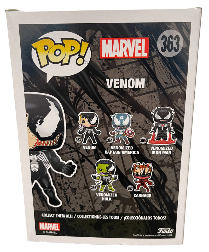 Tom Hardy & Sam De La Rosa Signed Venom Funko Pop #363 (COA)
