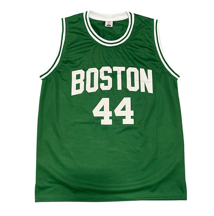Brian Scalabrine Signed Boston Celtics Custom Jersey "White Mamba" BAS