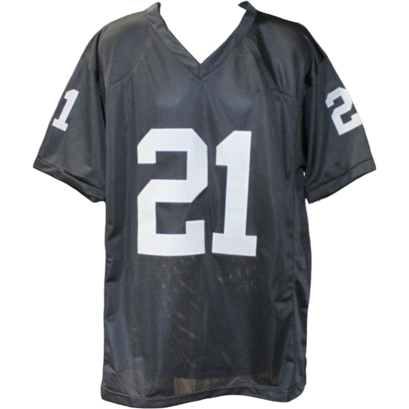 Eric Allen Signed Pro Style Black Custom Jersey