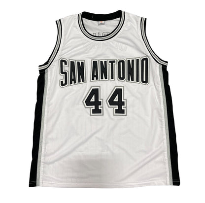 George Gervin San Antonio Spurs Signed Custom Jersey (BAS COA)