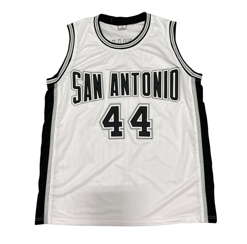 George Gervin San Antonio Spurs Signed Custom Jersey (BAS COA)