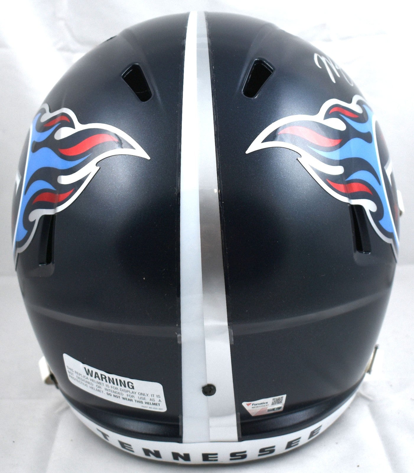 Will Levis Signed Tennessee Titans Full Size Speed Helmet - Silver Edition