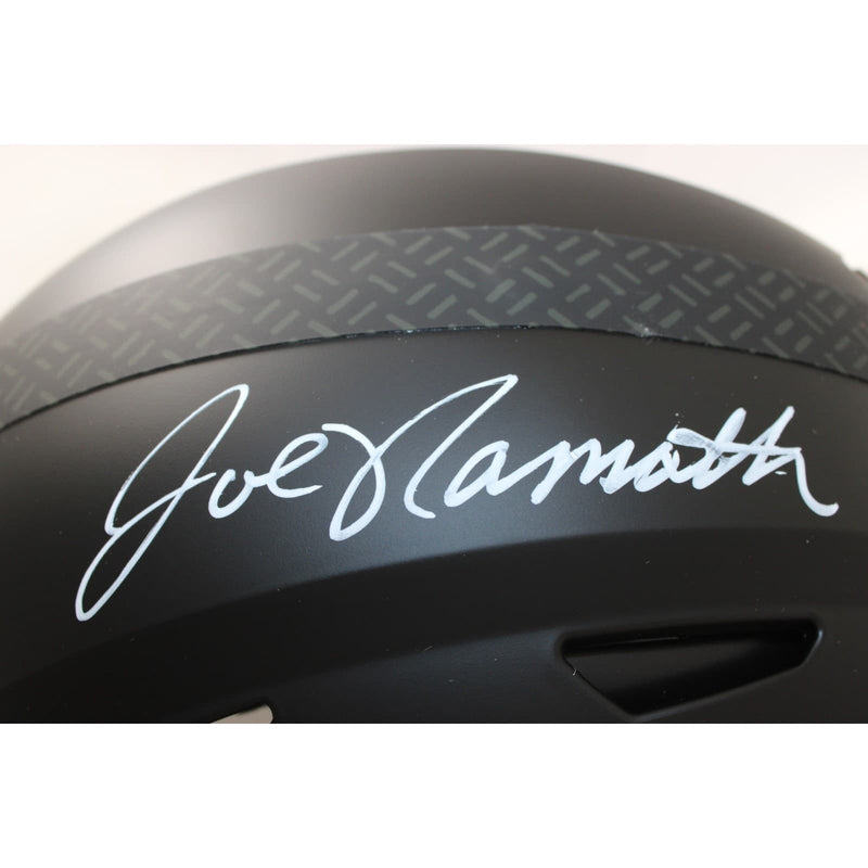 Joe Namath Signed New York Jets Speedflex Rivalries Helmet