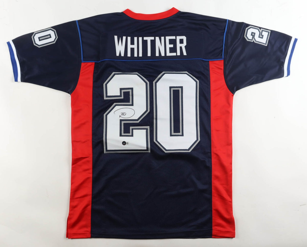 Donte Whitner Autographed Buffalo Bills Dark Blue Custom Jersey