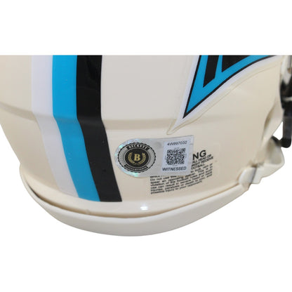 Luke Kuechly Autographed Carolina Panthers Retro Mini Helmet