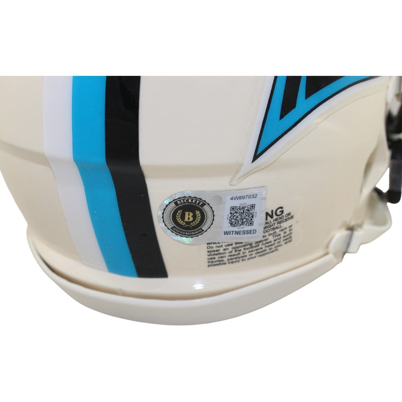 Luke Kuechly Autographed Carolina Panthers Retro Mini Helmet