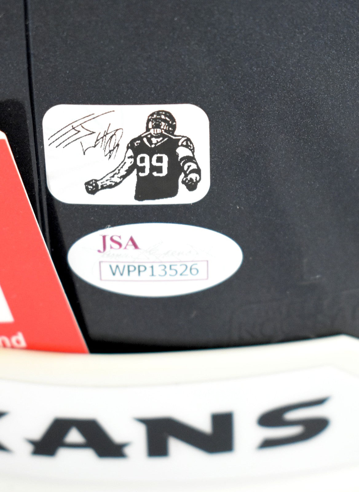 J.J. Watt Signed Houston Texans Full Size VSR4 Authentic Helmet