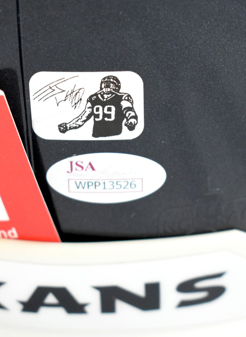 J.J. Watt Signed Houston Texans Full Size VSR4 Authentic Helmet