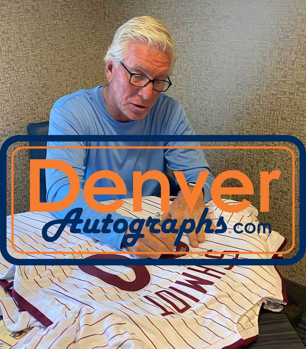 Mike Schmidt Autographed Philadelphia Phillies Mitchell & Ness HOF Jersey