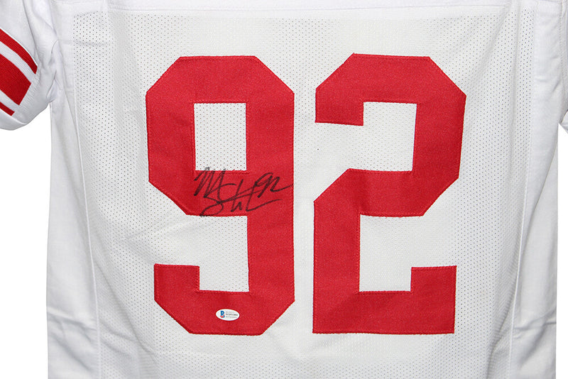 Michael Strahan Autographed New York Giants Custom Pro Style Jersey