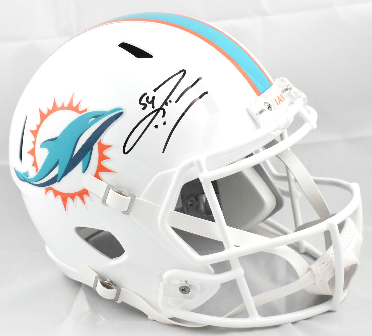 Zach Thomas Autographed Miami Dolphins Full Size Speed Helmet