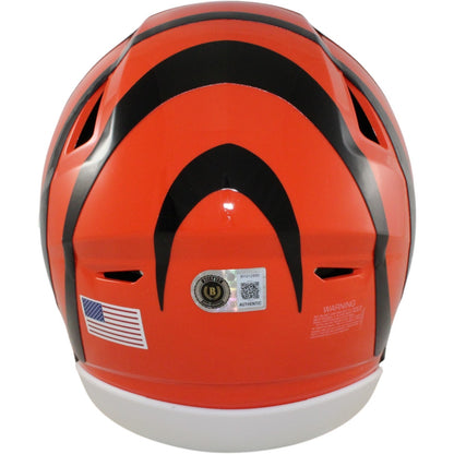 Tee Higgins Autographed Cincinnati Bengals Mid-Size Helmet