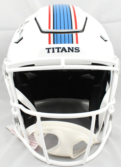 Earl Campbell Signed Tennessee Titans Full Size 2026 Speedflex Helmet
