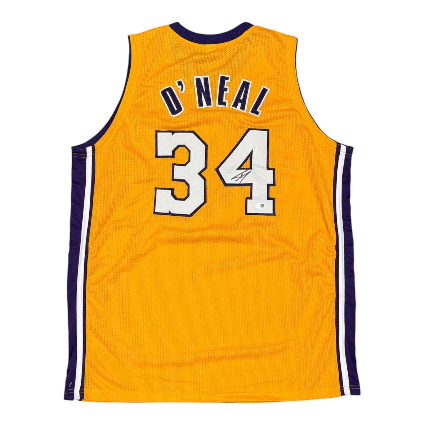 Shaquille O'Neal Autographed Los Angeles Lakers Custom Jersey