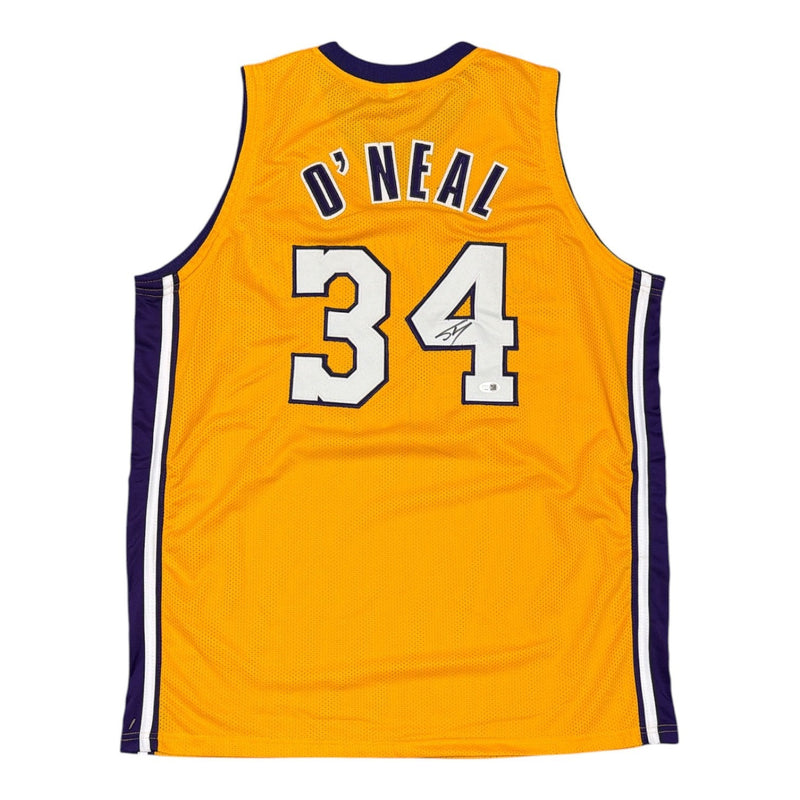 Shaquille O'Neal Autographed Los Angeles Lakers Custom Jersey