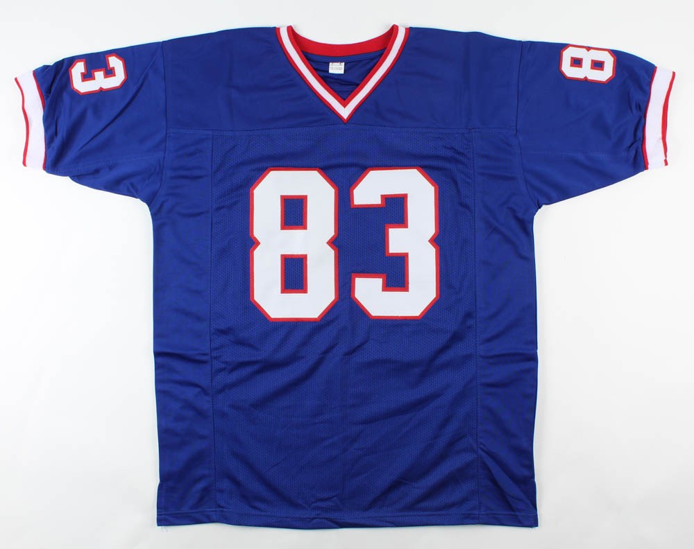 Andre Reed Buffalo Bills Autographed Blue Custom Jersey