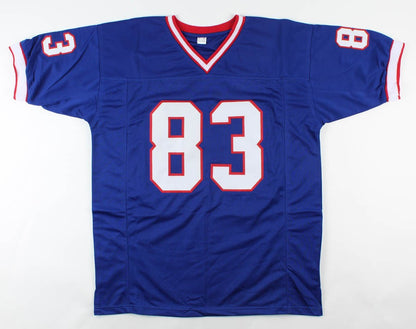 Andre Reed Buffalo Bills Autographed Blue Custom Jersey
