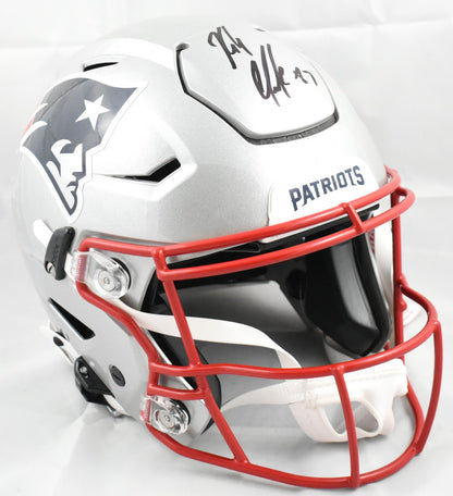 Rob Gronkowski Signed New England Patriots Full Size SpeedFlex Helmet
