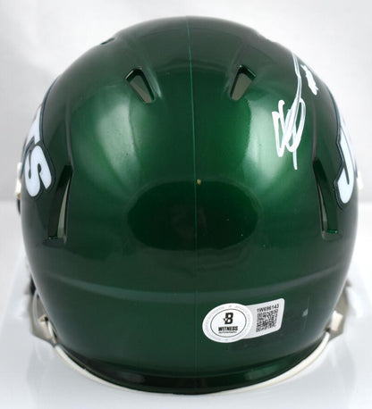 Ahmad Sauce Gardner Signed New York Jets White Speed Mini Helmet