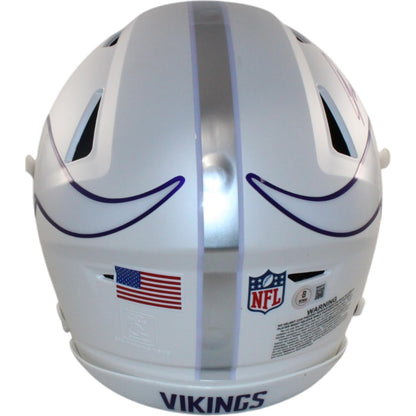 Jared Allen Minnesota Vikings Autographed Speedflex Alt Full Size Helmet