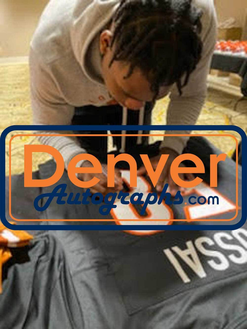 Joseph Ossai Signed Cincinnati Bengals Custom Football Jersey