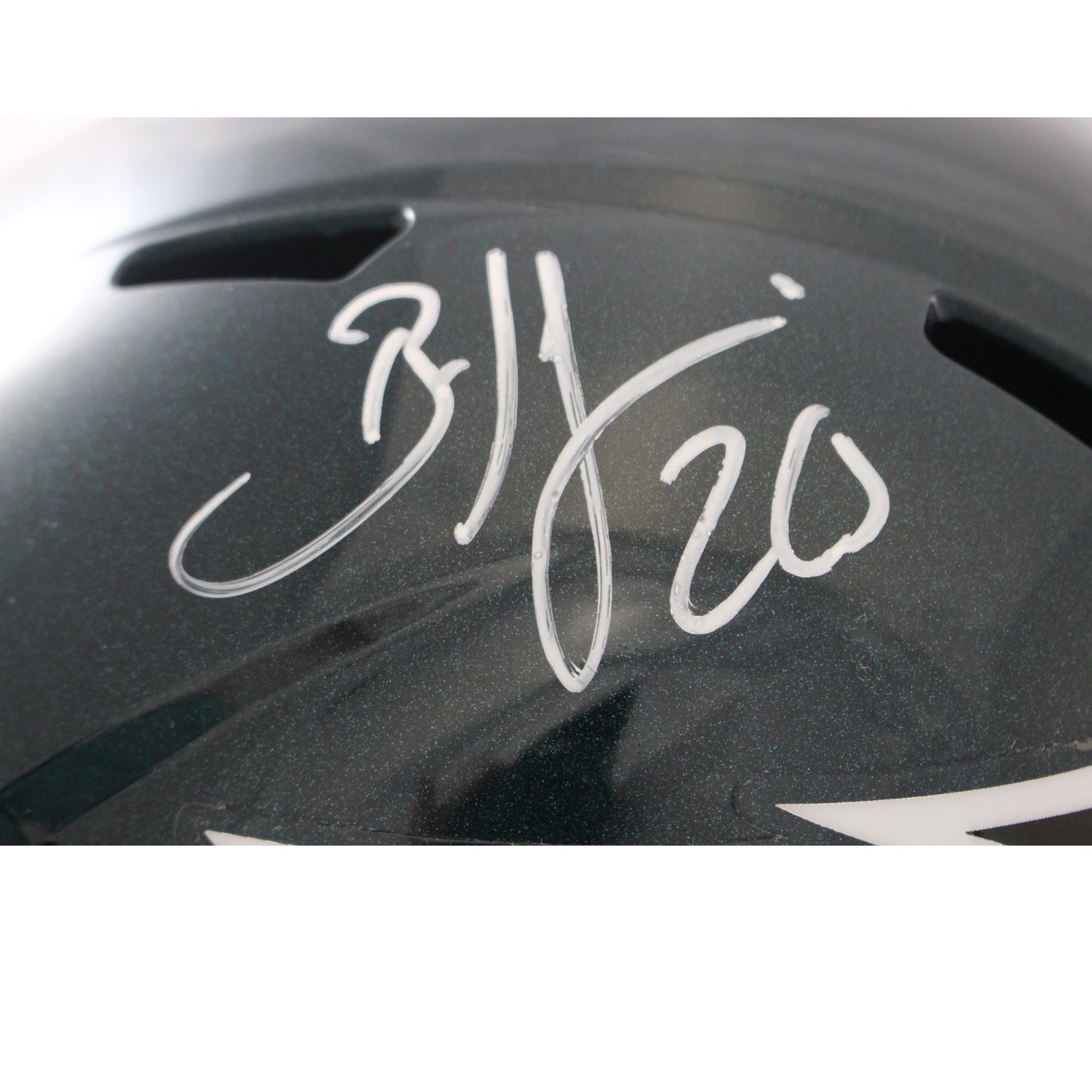 Brian Dawkins Philadelphia Eagles Signed Full Size Replica Helmet BAS