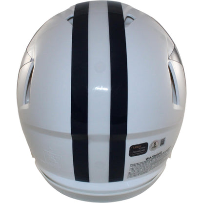 Emmitt Smith Dallas Cowboys Signed Authentic Throwback Full Size Helmet