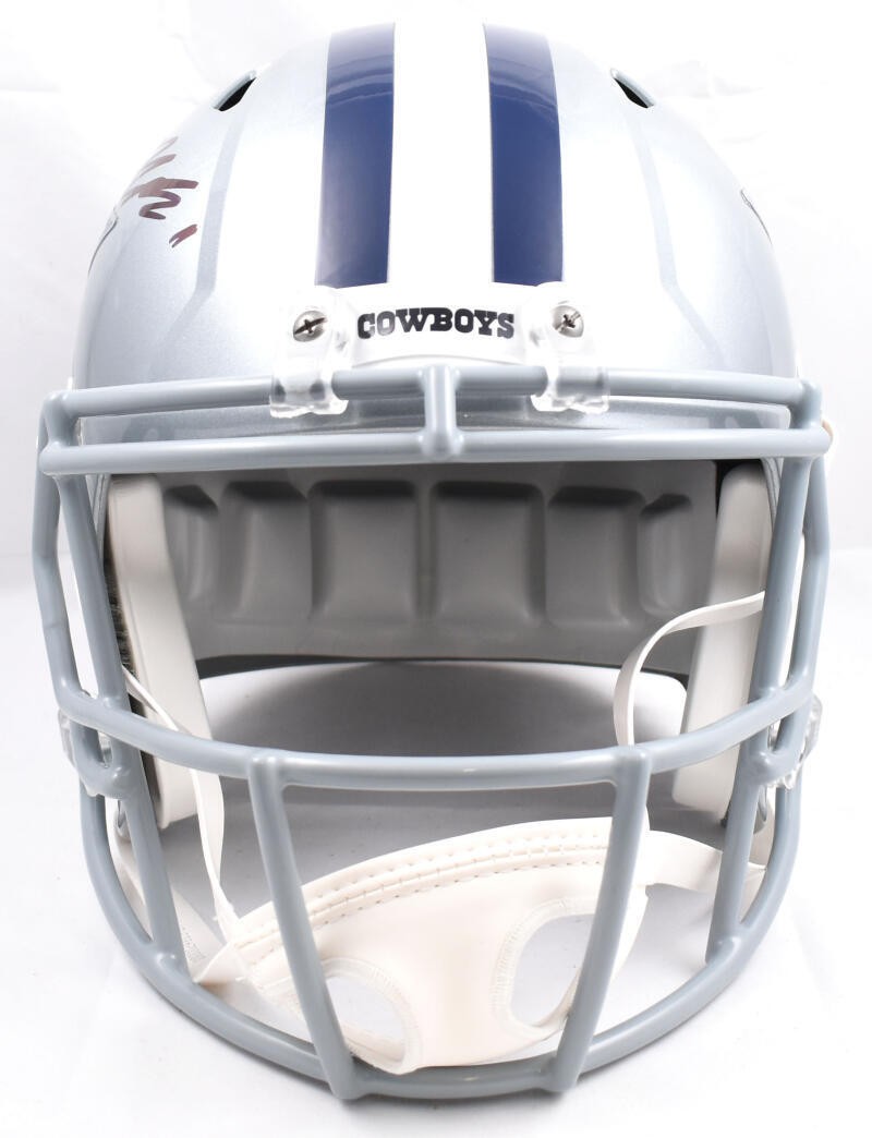 Micah Parsons Signed Dallas Cowboys Full Size Speed Helmet - Black