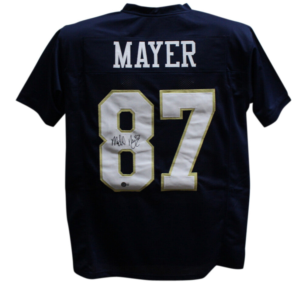 Michael Mayer Autographed Notre Dame Fighting Irish Style Custom Jersey