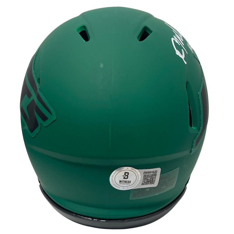 Kevin Mawae Signed New York Jets Rave Mini Helmet (HOF 2019)