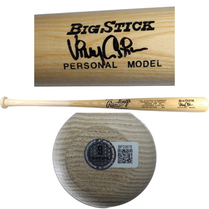 Vinny Castilla Signed Colorado Rockies 1993 Season To Remember Bat