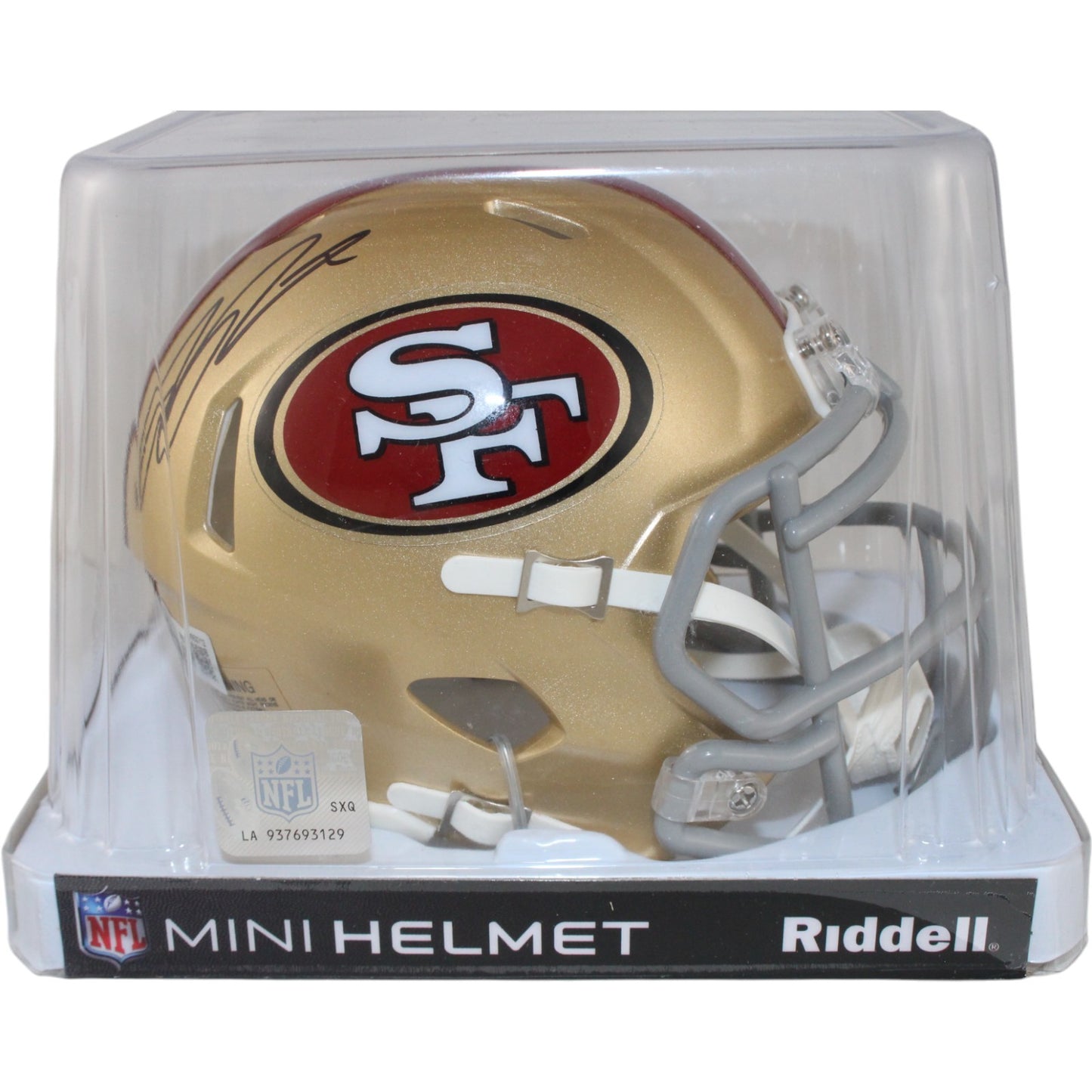 Ricky Pearsall San Francisco 49ers Autographed Mini Helmet