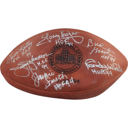 NFL Hall of Fame Class of 1994 Multi-Signed Autographed Football
