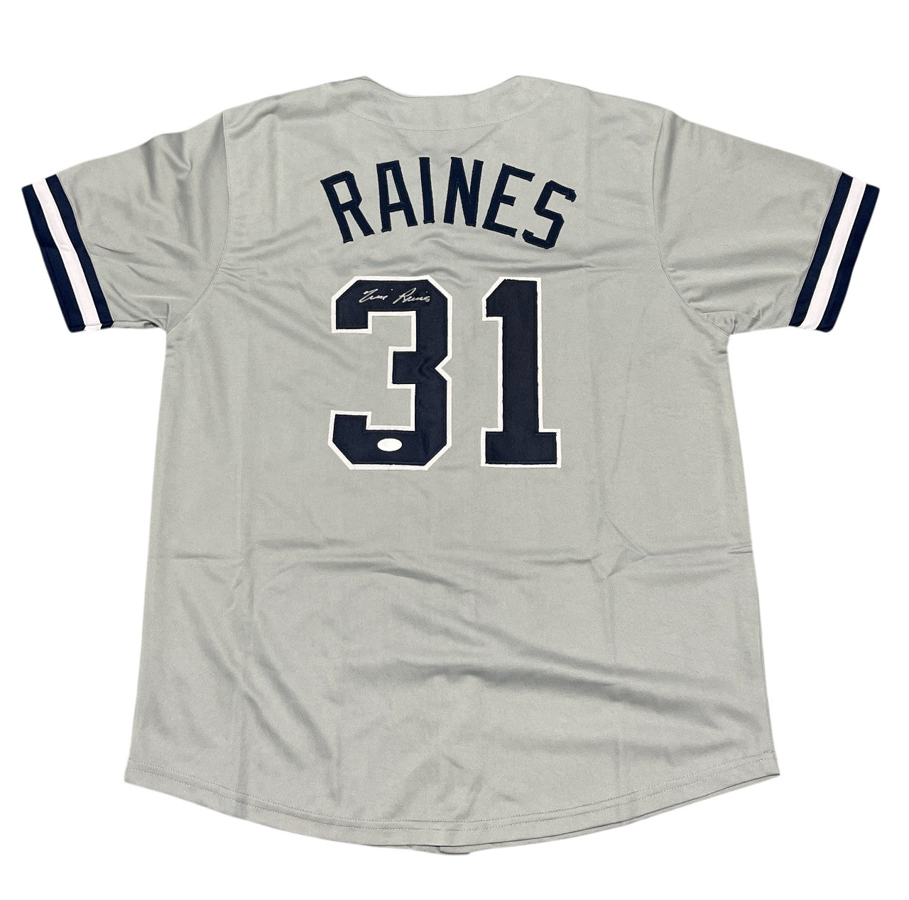 Tim Raines New York Yankees Signed Jersey (JSA COA) HOF