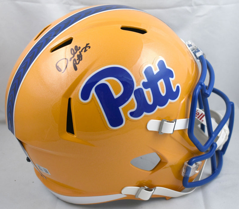 Darrelle Revis Autographed Pittsburgh Panthers Full Size Speed Helmet
