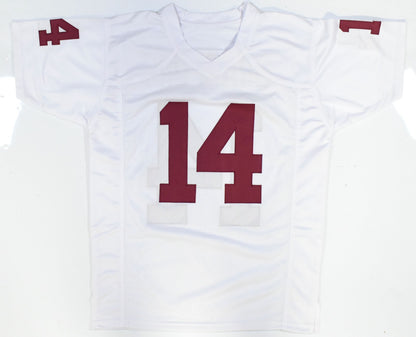Sam Bradford Autographed Oklahoma Sooners Style Custom Jersey