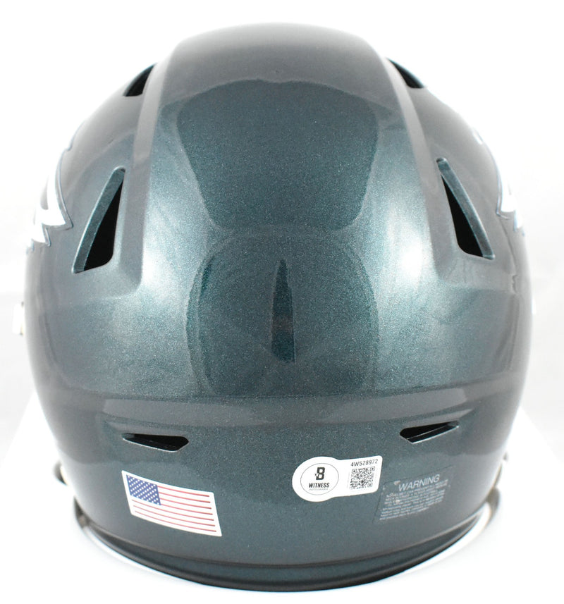 Brian Dawkins Autographed Philadelphia Eagles Mid-Size SpeedFlex Helmet