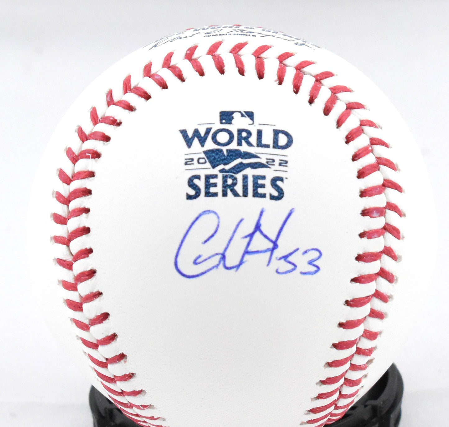 Cristian Javier Autographed World Series Baseball